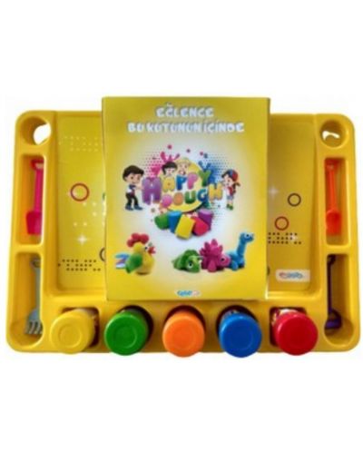 Set plastelina Cese Toys - Happy Play Dough, Maxi - 1