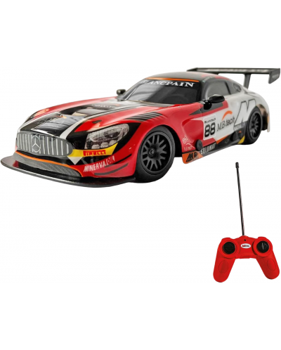 Auto na daljinsko upravljanje Mondo Motors - Mercedes AMG GT3, 1:24, crveni - 1