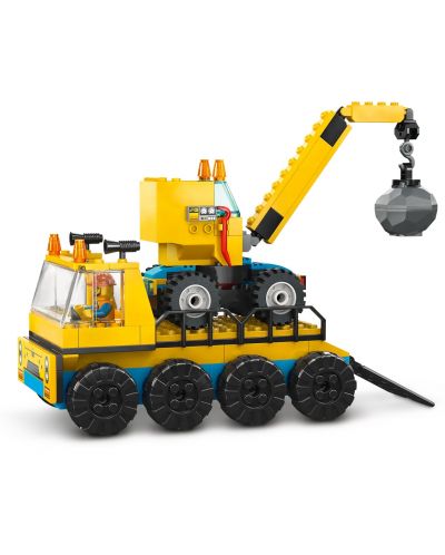 Konstruktor LEGO City - Gradilište s kamionima (60391) - 5