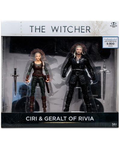 Set akcijskih figurica McFarlane Television: The Witcher - Geralt and Ciri (Netflix Series), 18 cm - 10