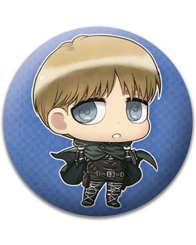 Set bedževa ABYstyle Animation: Attack on Titan - Chibi Characters - 3