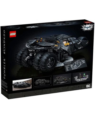 Konstruktor Lego DC Batman The Dark Knight Trilogy - Batmobile Tumbler (76240) - 2