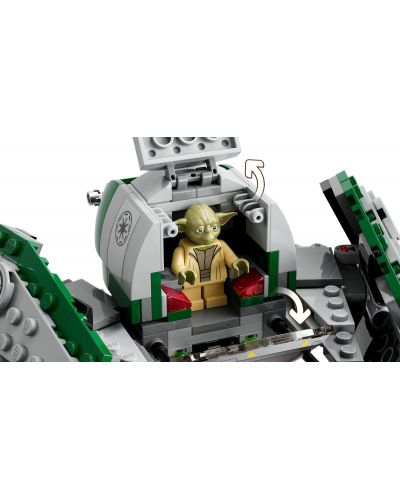 Konstruktor LEGO Star Wars - Yodin Jedi Starfighter (75360) - 5