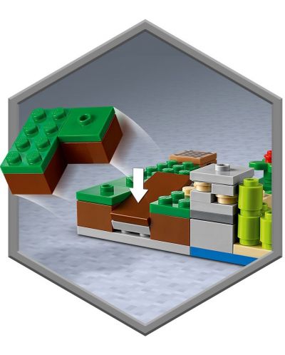 Konstruktor Lego Minecraft - Zasjeda na Creeper (21177) - 3