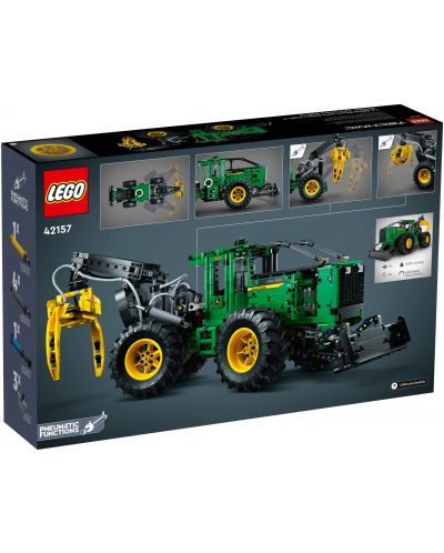 Konstruktor LEGO Technic - Šumski traktor John Deere 948L-II (42157) - 8