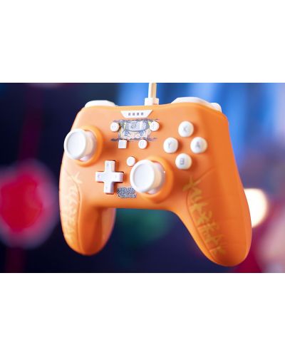 Kontroler Konix - za Nintendo Switch/PC, žičan, Naruto, narančasti - 5