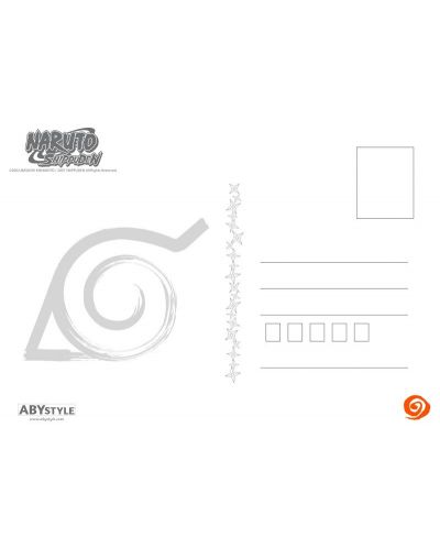 Set razglednica ABYstyle Animation: Naruto Shippuden - Cast, 5 kom. - 2