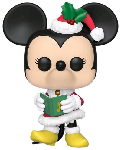 Set figura Funko POP! Disney: Mickey Mouse - Mickey Mouse, Minnie Mouse, Winnie The Pooh, Piglet (Flocked) (Special Edition) - 3