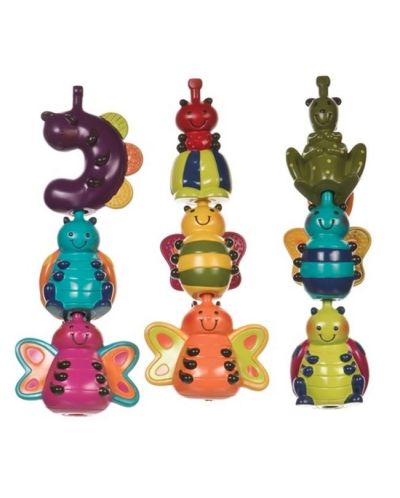 Set igračke Battat – 9 šarenih bubica - 1
