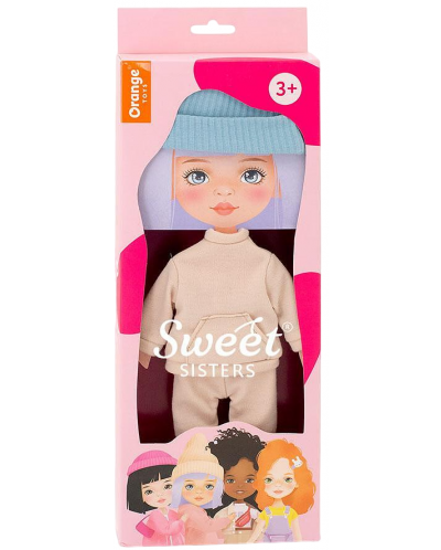 Set odjeće za lutke Orange Toys Sweet Sisters - Bež trenerka - 1