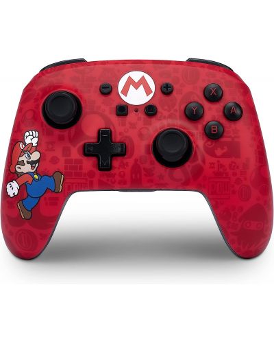 Kontroler PowerA - Enhanced Wireless, bežični, za Nintendo Switch, Here We Go Mario - 1