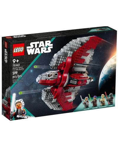 Konstruktor LEGO Star Wars - Jedi shuttle T-6 Ahsoke Tano (75362) - 1