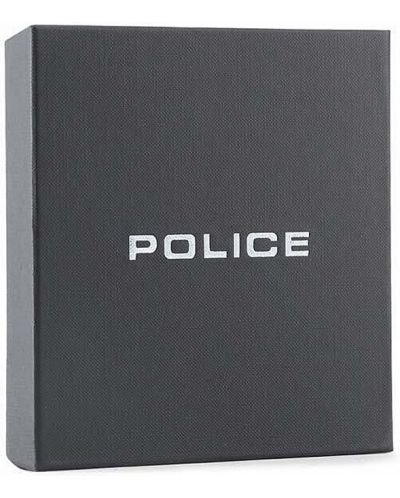 Kožna torbica za kartice Police - Spike, tamnoplava - 3