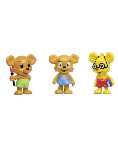 Set figurica Micki Pippi - Bamze, Brum, Nalle-Maja i Teddy - 1