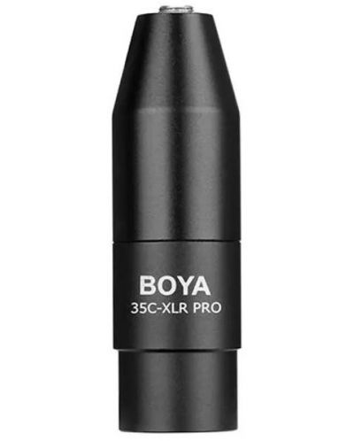 Konverter Boya - 35C-XLR Pro, 3.5 mm TRS/XLR, crni - 1