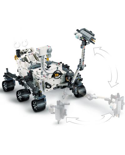 Konstruktor LEGO Technic - Nasin rover Perseverance (42158) - 6