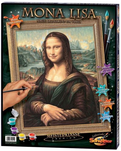 Set za slikanje po brojevima Schipper - Mona Lisa - 1