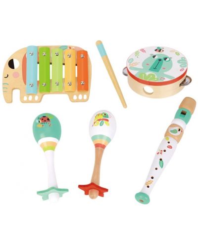 Set glazbenih instrumenata Tooky Toy - Praznik u šumi - 2
