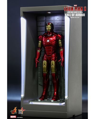 Komplet figura Hot Toys Marvel: Iron Man - Hall of Armor, 7 kom. - 5