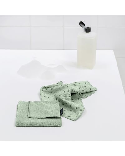 Set od 2 ručnika od mikrofibre Brabantia - SinkSide, Jade Green - 2