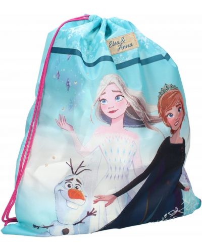 Set za vrtić Vadobag Frozen II - Ruksak i sportska torba, Elsa and Anna - 4