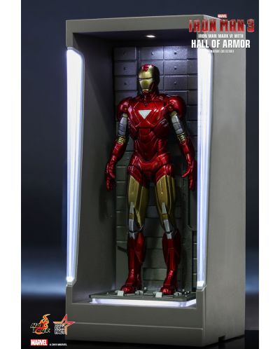 Komplet figura Hot Toys Marvel: Iron Man - Hall of Armor, 7 kom. - 8