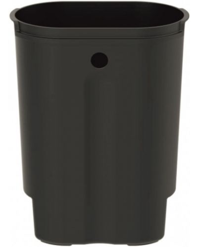 Kanta za smeće i WC četka Inter Ceramic - 8355GG, 6 l, Anti-Fingerprint, sivi - 7