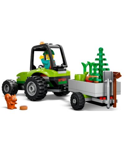 Konstruktor LEGO City - Park traktor (60390) - 3