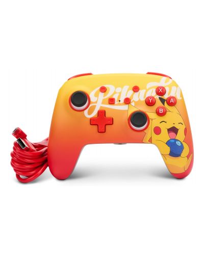 Kontroler PowerA - Enhanced, žičani, za Nintendo Switch, Pokemon: Oran Berry Pikachu - 6