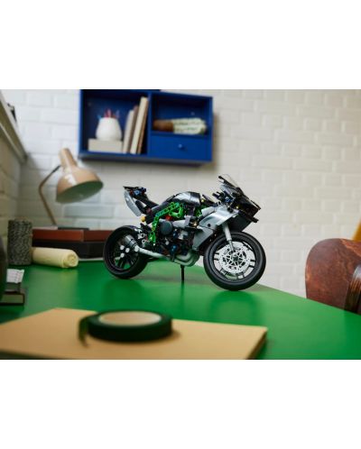 Konstruktor LEGO Technic - Motocikl Kawasaki Ninja H2R (42170) - 7