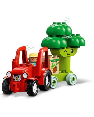 Konstruktor LEGO Duplo - Traktor za voće i povrće (10982) - 6