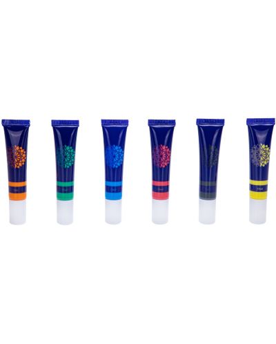 Set gel boja za staklo Astra Creativo - 6 x 15 ml - 2