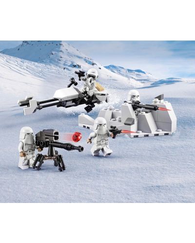 Konstruktor Lego Star Wars - Snowtrooper, borbeni paket (75320) - 4