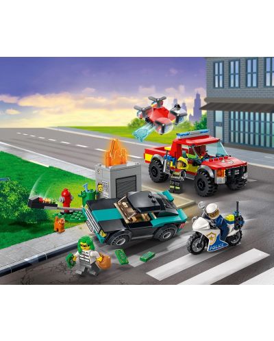 Konstruktor Lego City - Vatrogasno spašavanje i policijska potraga  (60319) - 4