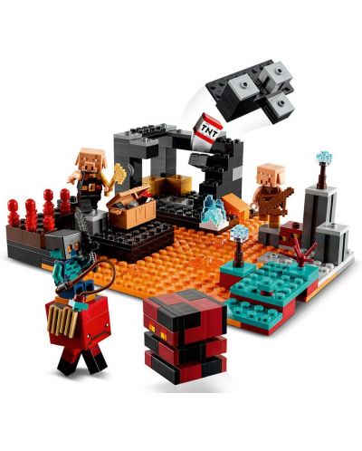 Кonstruktor Lego Minecraft - Bastion u paklu (21185) - 2