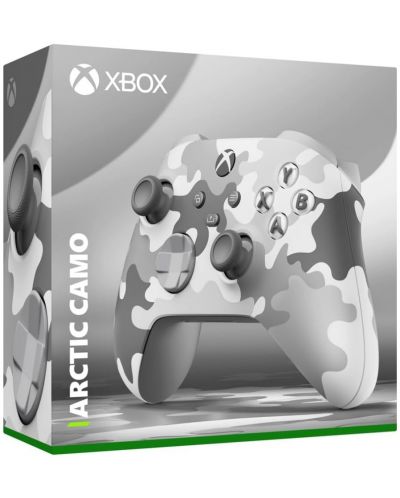 Kontroler Microsoft - Xbox Wireless Controller, Arctic Camo Special Edition - 4