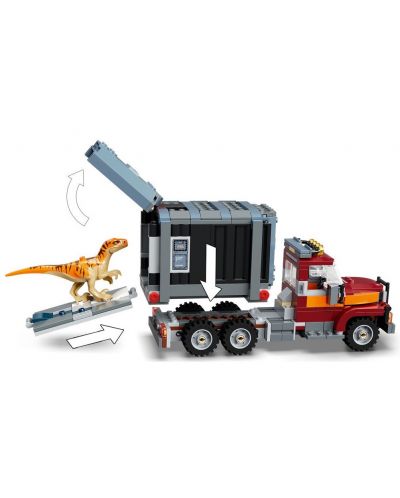 Кonstruktor LEGO Jurassic World - Bijeg T-Rexa i Atrosiraptora (76948) - 4