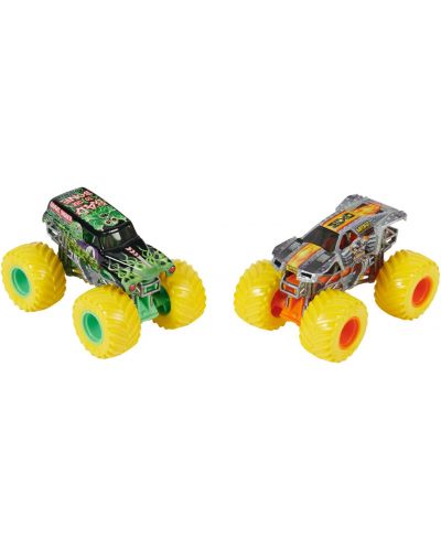 Buggy set Monster Jam - Grave Digger vs Max D, 1:64 - 2