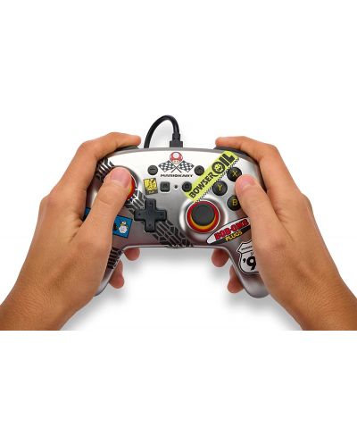Kontroler PowerA - Enhanced, žičani, za Nintendo Switch, Mario Kart - 6