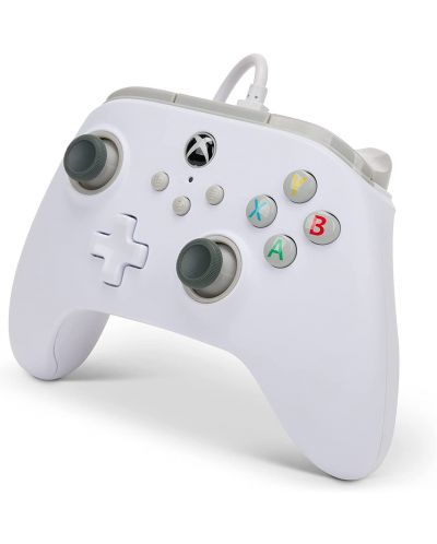 Kontroler PowerA - Xbox One/Series X/S, žični, White - 3