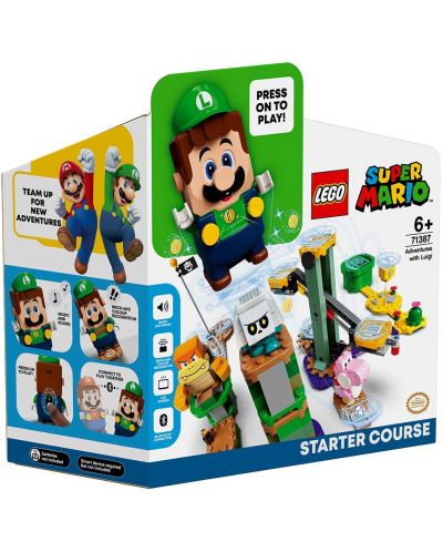 Konstruktor Lego Super Mario – Avanture s Luigijem, početna staza (71387) - 1
