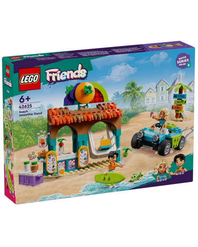 Konstrukcijski set LEGO Friends  - Štand sa smoothiejima na plaži (42625) - 1