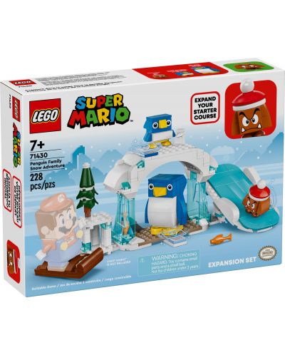 Konstruktor dodatak LEGO Super Mario - Snježna avantura pingvina (71430) - 1