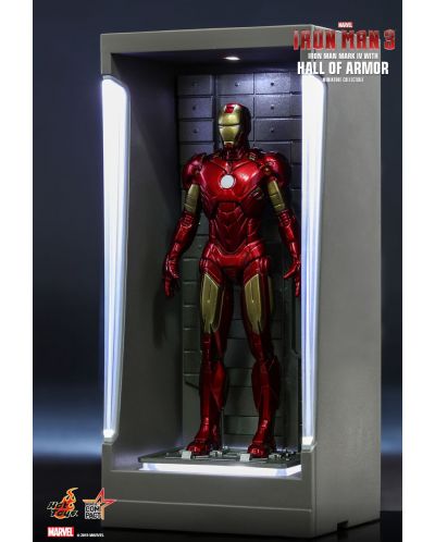 Komplet figura Hot Toys Marvel: Iron Man - Hall of Armor, 7 kom. - 6