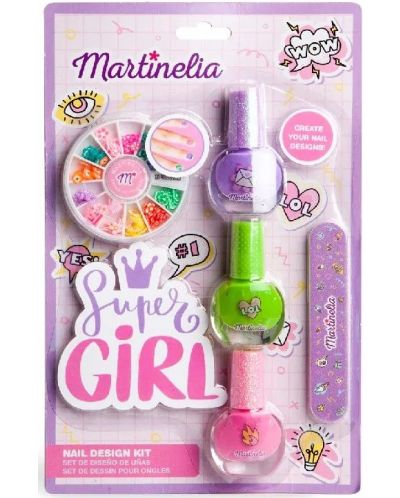 Set za manikuru s dodacima Martinelia - Super Girl  - 1