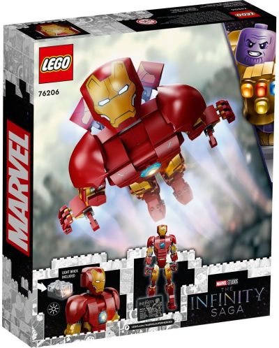 Konstruktor Lego Marvel - Avengers Classic, Željezni čovjek (76206) - 4