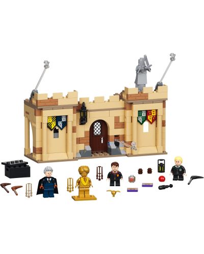 Konstrukcijski set LEGO Harry Potter - Prvi sat letenja u Hogwartsu (76395) - 2