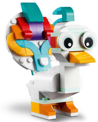 Konstruktor 3 u 1 LEGO Creator - Čarobni jednorog (31140) - 7