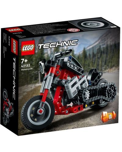 Konstruktor Lego Technic - Motocikl 2 u 1 (42132) - 1