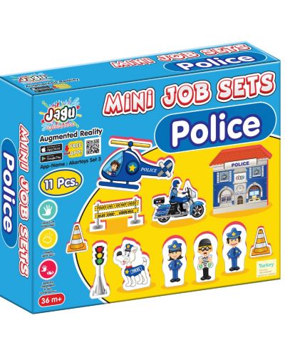 Set igračaka koji govore Jagu - Policija, 11 jedinica - 1